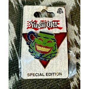 Yu-Gi-Oh! Pot of Greed ~ Special Edition Large Enamel Anime Pin Club , New
